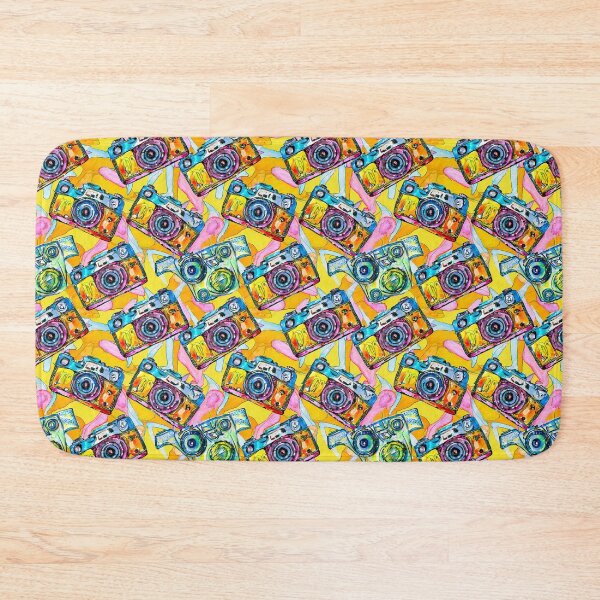 Item preview, Old School SLR Camera Pattern designed and sold by GooGooPop.