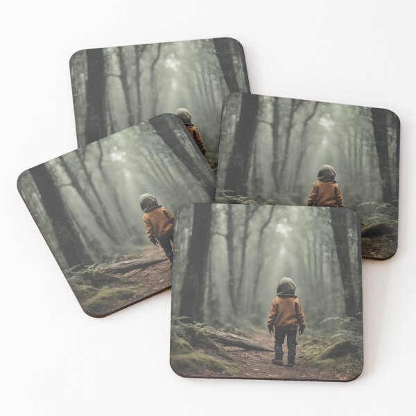 Item preview, Enchanted Wilderness: A Boy's Journey in the Mystical Forest designed and sold by PatternXS.