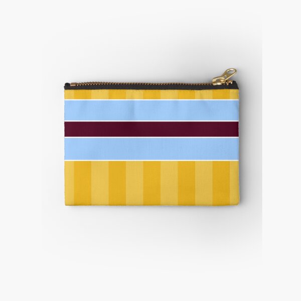 Item preview, Aston Villa Retro 1985 Yellow Striped Blue and Claret Bars Away designed and sold by Sporting Colour.