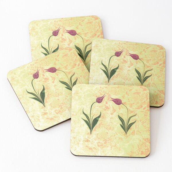Item preview, Marbling texture floral pattern designed and sold by bozarslan.