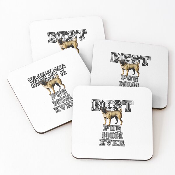 Item preview, Best pug mom ever, dog lover gift 01 designed and sold by creativerooney.