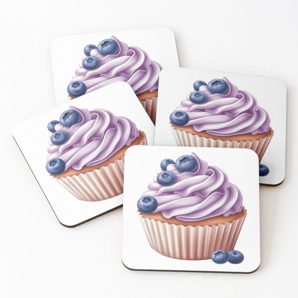 Item preview, Blueberry Cup cake  designed and sold by PearlenePearls.