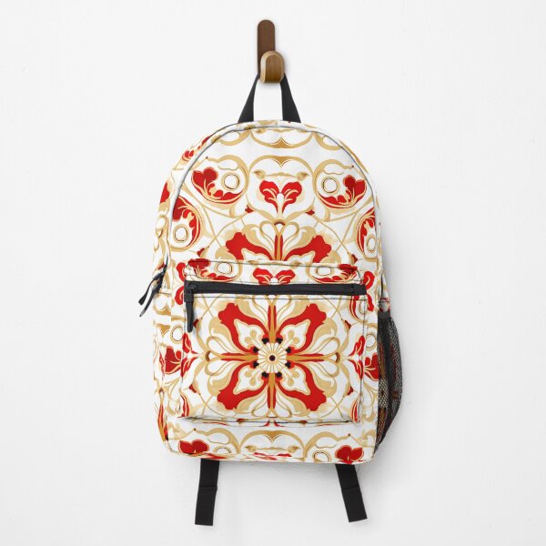 Item preview, Mandala Pattern: Red and Gold designed and sold by Cat-Wave-Dream.