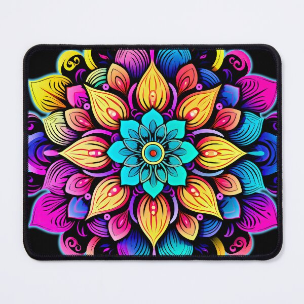 Item preview, Mandala a Intricate Colorful Flower with multiple Petals designed and sold by MagicColorPrint.