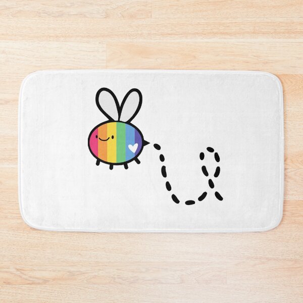 Item preview, Bee You Pride Pun designed and sold by littlecornershop.
