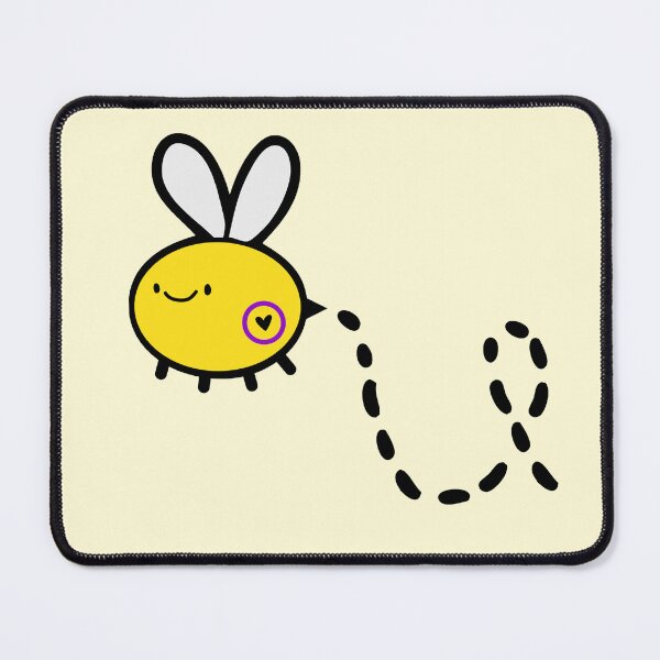 Item preview, Bee You Pride Pun Intersex designed and sold by littlecornershop.