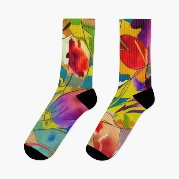 Artikelvorschau, Abstraktes Aquarell-Blumenmuster entworfen und verkauft von calibrit.