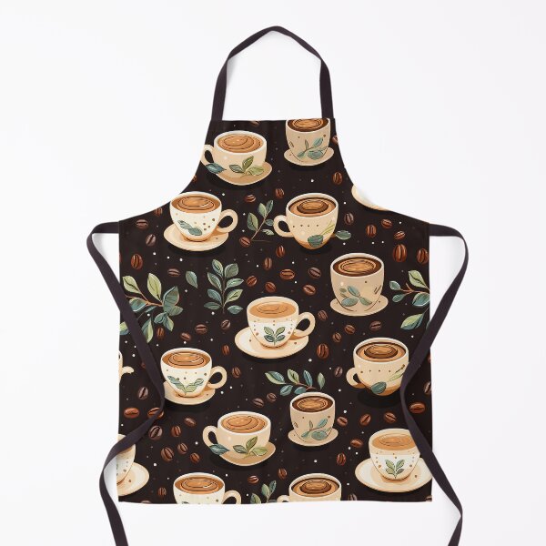 Item preview, Latte Love: A Coffee-Flavored Pattern designed and sold by NikkofTime.