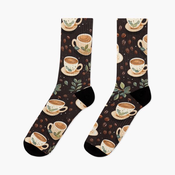 Item preview, Latte Love: A Coffee-Flavored Pattern designed and sold by NikkofTime.