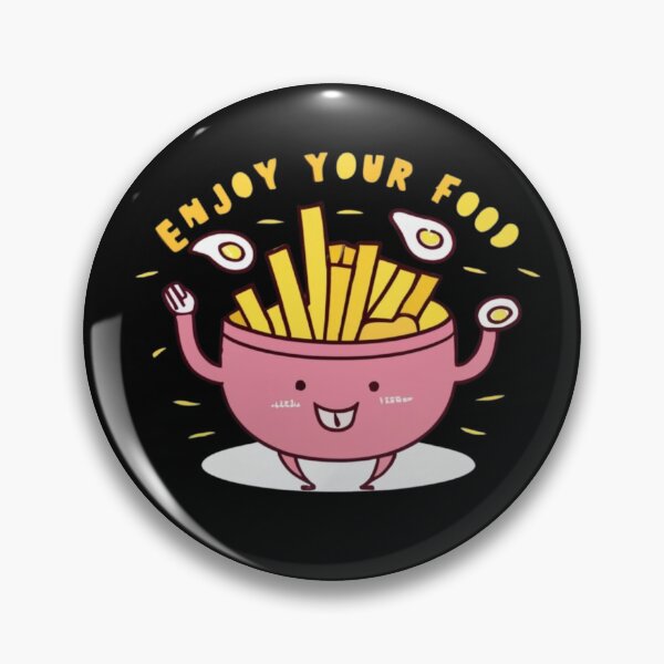 Item preview, Enjoy Your Food Funny Gifts for Food Lovers designed and sold by EmiAndMike.