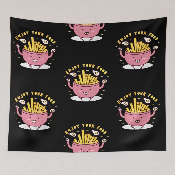 Item preview, Enjoy Your Food Funny Gifts for Food Lovers designed and sold by EmiAndMike.