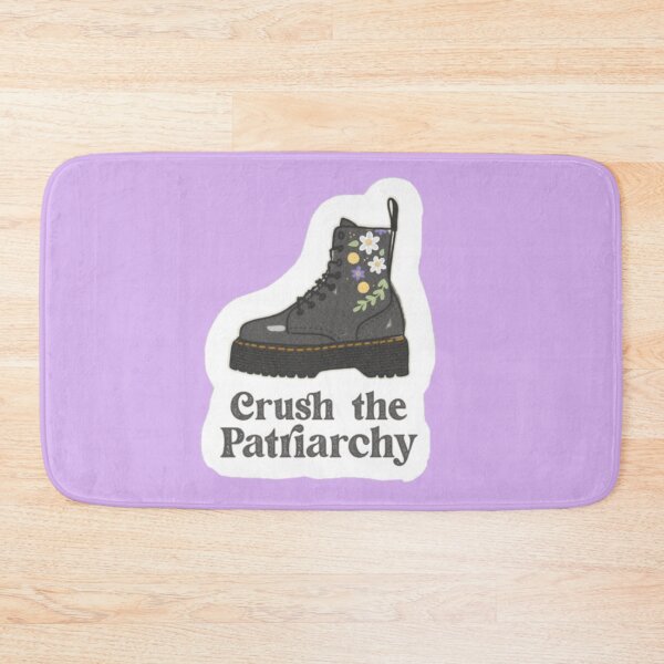 Item preview, Crush the patriarchy designed and sold by BrontesWhimsyStore.