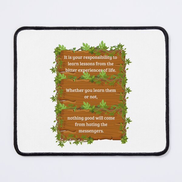 Item preview, Learn your lessons from the bitter experiences of life designed and sold by Happy-PrintZ.