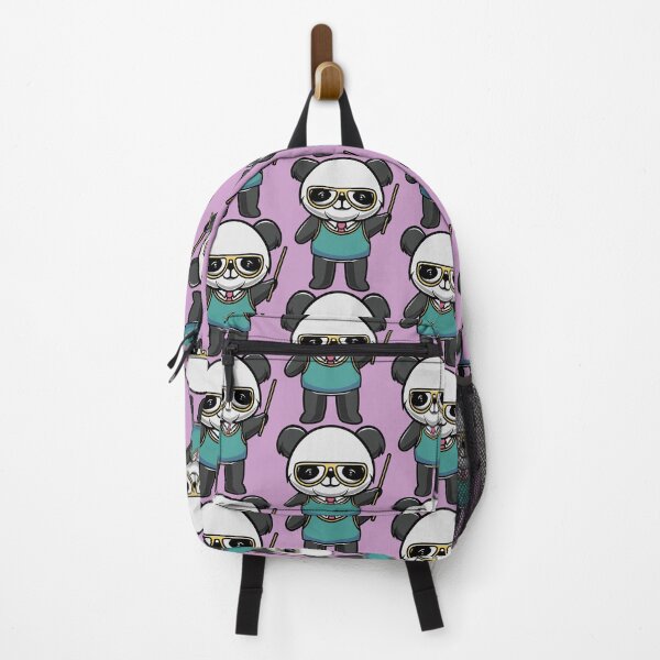 Item preview, Cute panda is a teacher cartoon illustration designed and sold by cubbone.
