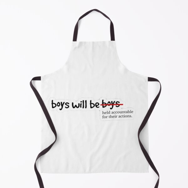 Item preview, boys willl be held accountable for their actions designed and sold by BrontesWhimsyStore.