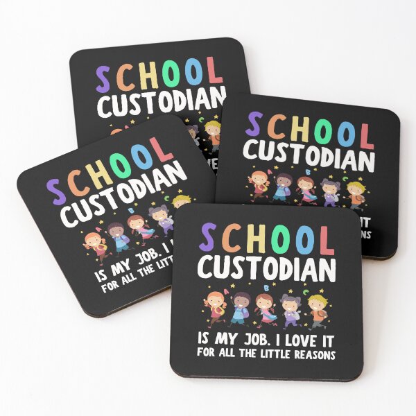 Item preview, Funny school custodian appreciation Gifts Back To School designed and sold by WAB Garb.