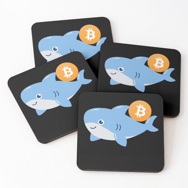 Item preview,  Bitcoin Crypto Shark designed and sold by CryptoFIRE.
