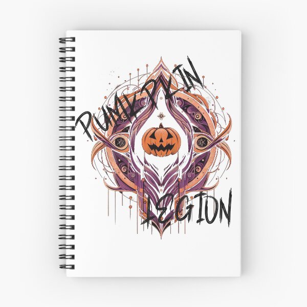 Item preview, Pumpkin Legion: Spooky and Elegant Halloween Emblem with a Punk-Inspired Twist designed and sold by Wicc-a.