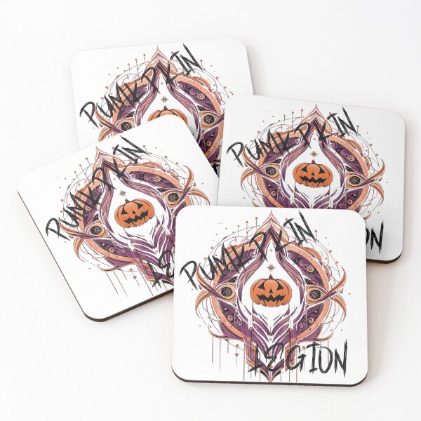 Item preview, Pumpkin Legion: Spooky and Elegant Halloween Emblem with a Punk-Inspired Twist designed and sold by Wicc-a.