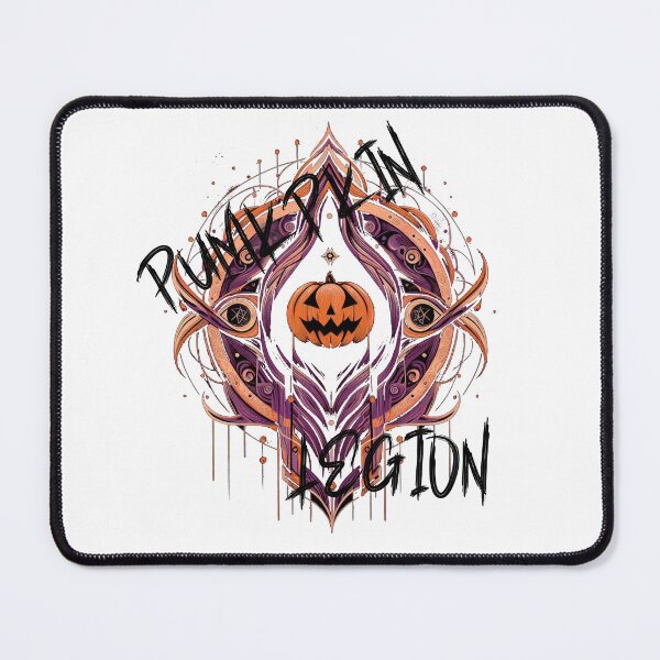 Item preview, Pumpkin Legion: Spooky and Elegant Halloween Emblem with a Punk-Inspired Twist designed and sold by Wicc-a.