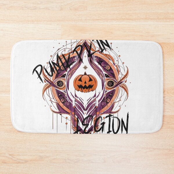 Artikelvorschau, Pumpkin Legion: Gruseliges und elegantes Halloween-Emblem mit einem Punk-inspirierten Touch entworfen und verkauft von Wicc-a.