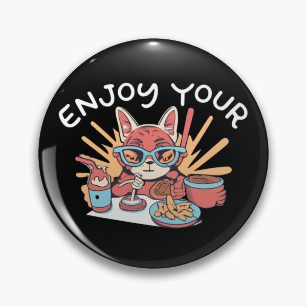 Item preview, Enjoy Your Food Funny Gifts for Food Lovers designed and sold by EmiAndMike.