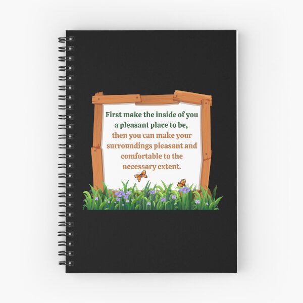 Item preview, Make the inside of you a pleasant place to be designed and sold by Happy-PrintZ.