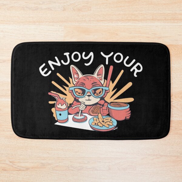 Item preview, Enjoy Your Food Funny Gifts for Food Lovers designed and sold by EmiAndMike.