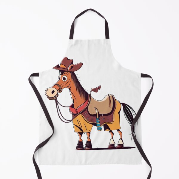 Item preview, Horse in cowboy outfit designed and sold by Rinohana.