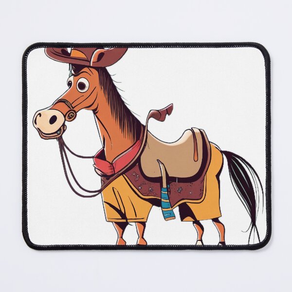 Item preview, Horse in cowboy outfit designed and sold by Rinohana.