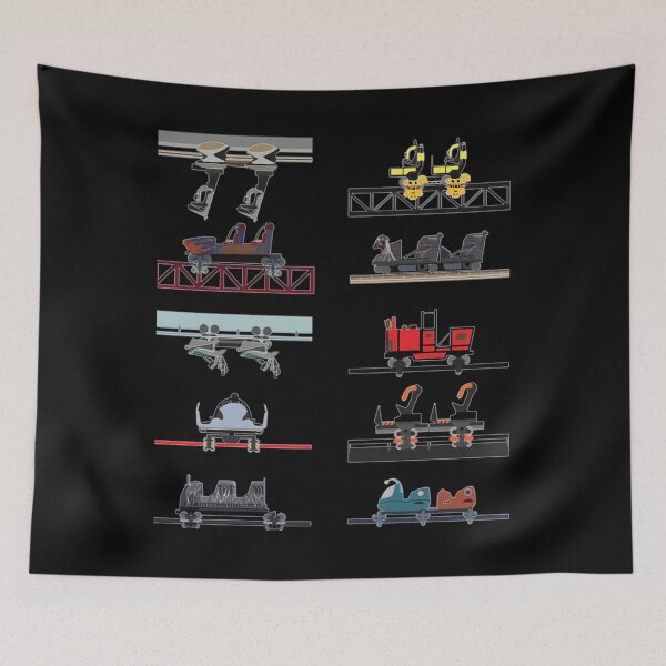 Item preview, Coches de la montaña rusa Alton Towers designed and sold by xielhkzay48.