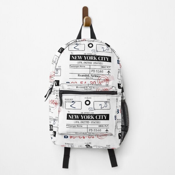 Item preview, New York City (JFK) USA Airline Luggage Tag designed and sold by RoamInk.