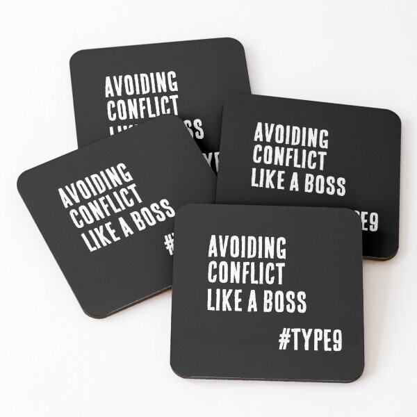 Item preview, Enneagram Type 9 Funny Quote Avoiding Conflict Like a Boss The Loyalist The Skeptic designed and sold by JapanBubble.