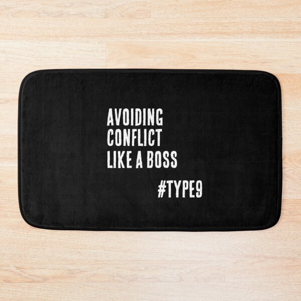 Item preview, Enneagram Type 9 Funny Quote Avoiding Conflict Like a Boss The Loyalist The Skeptic designed and sold by JapanBubble.