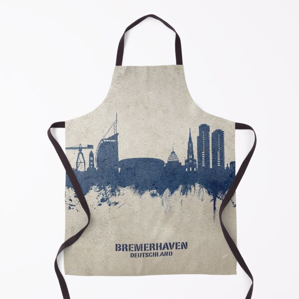 Artikelvorschau, Bremerhaven Deutschland Skyline entworfen und verkauft von ArtPrints.