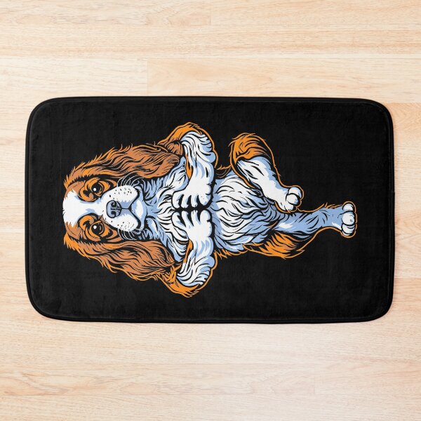 Item preview, Cavalier King Charles Spaniel Yoga Puppy Funny Dog Tree Pose designed and sold by GrandeDuc.