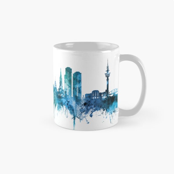 Artikelvorschau, Bremerhaven Deutschland Skyline entworfen und verkauft von ArtPrints.