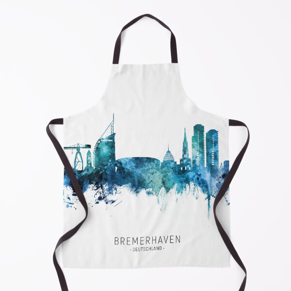 Artikelvorschau, Bremerhaven Deutschland Skyline entworfen und verkauft von ArtPrints.