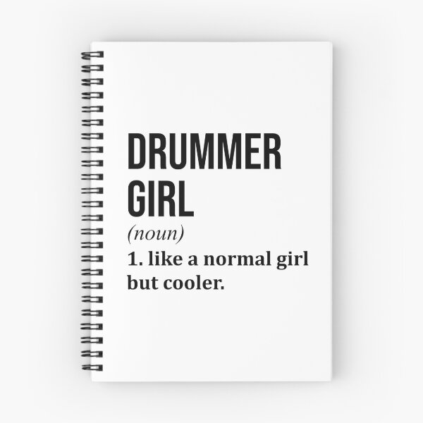 Item preview, Drummer Girl Definition Drums designed and sold by XCIV.