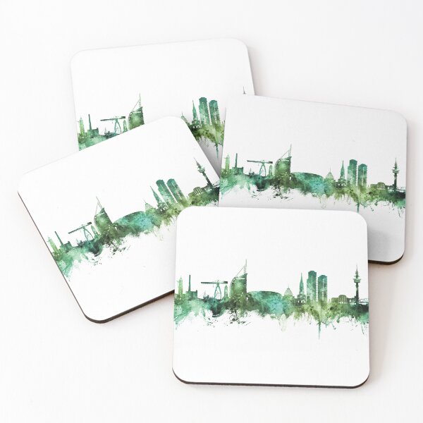 Artikelvorschau, Bremerhaven Deutschland Skyline entworfen und verkauft von ArtPrints.