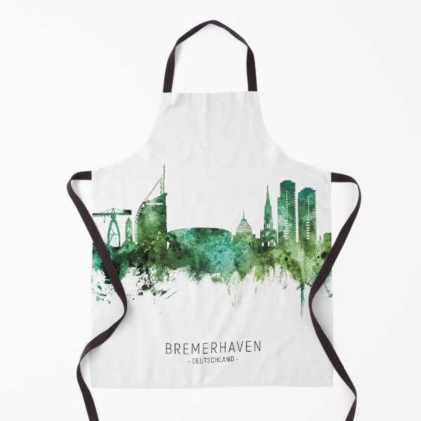 Artikelvorschau, Bremerhaven Deutschland Skyline entworfen und verkauft von ArtPrints.