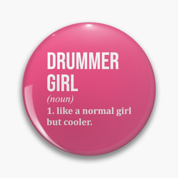 Item preview, Drummer Girl Definition Drums for Women designed and sold by XCIV.