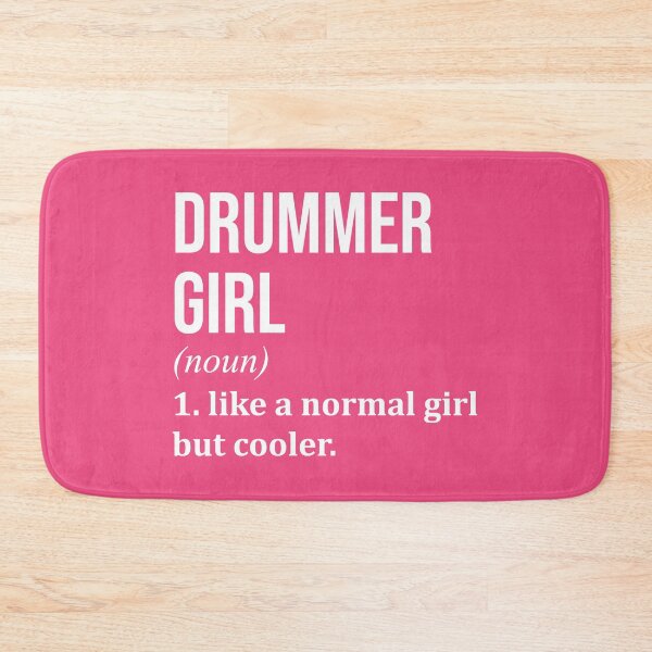 Item preview, Drummer Girl Definition Drums for Women designed and sold by XCIV.