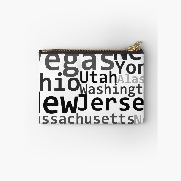 Item preview, USA American States Names designed and sold by GetItGiftIt.