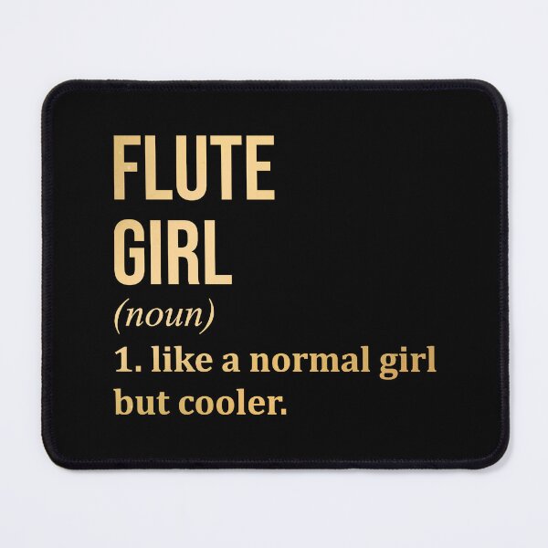 Item preview, Flute Girl Definition Flute in Gold designed and sold by XCIV.