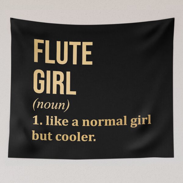 Item preview, Flute Girl Definition Flute in Gold designed and sold by XCIV.