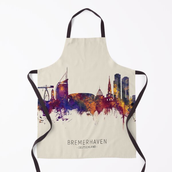 Artikelvorschau, Bremerhaven Deutschland Skyline entworfen und verkauft von ArtPrints.