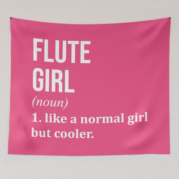 Item preview, Flute Girl Definition Flute for Women designed and sold by XCIV.