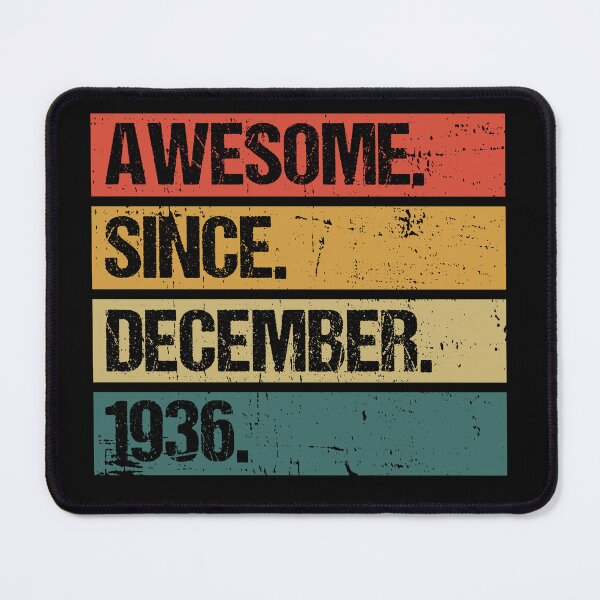 Item preview, Awesome Since December 1936 | Made In 1936 | Vintage December 1936 designed and sold by Christina-grich.