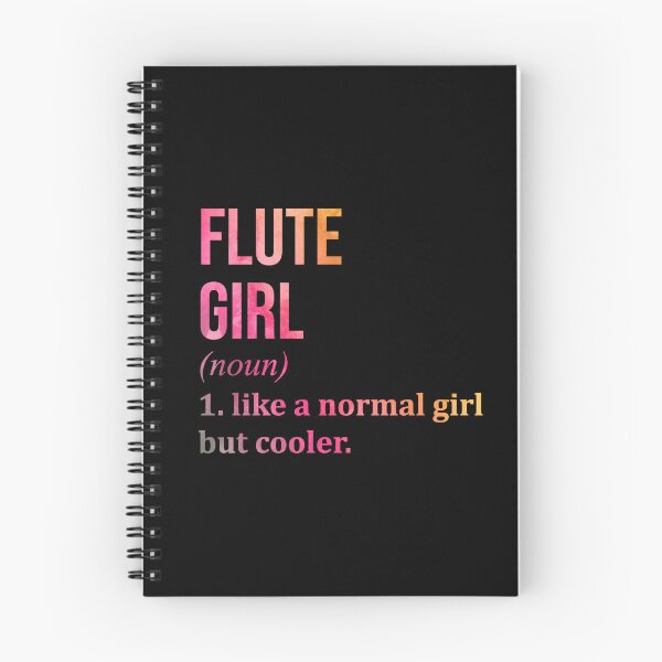 Item preview, Flute Girl Definition Flute in Watercolor designed and sold by XCIV.